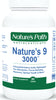 Nature's 9 3000 Essential Amino Acids Supplement, Best EAA Amino Acid Complex All 9 Essential Amino Acid Pills, Vegan Aminos 90 Pill 1 Gram Per Tablet