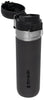 Stanley Quick Flip GO Water Bottle 24 OZ / 0.71 L | Push Button Lid | Leakproof & Packable for Travel & Sports | Insulated Stainless Steel | BPA-Free | Charcoal