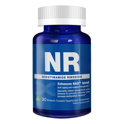 Lovita NR Supplement 350 mg, Similar to NMN, Potent Nicotinamide Riboside with Resveratrol & Betaine, High Absorption & Stabilized NAD Supplement for Healthy Aging, Vegan, 30 Capsules