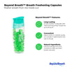 Beyond Breath - Breath Freshening Capsules For Fresher Breath From The Inside Out -Works On Garlic And Odors From Other Food - Lasts Up To 8 Hours - 50 Capsules