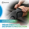 BODVITALS Knee Brace - Knee Compression Sleeve - Sports Care Knee - For Men And Women, Running, Indoor & Outdoor Sports, Gym, Cycling, Football, Basketball And Weightlifting (1 pc pack)