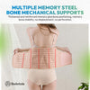 BODVITALS 3 In 1 Postpartum Girdle Support Recovery Belly Band Corset Wrap Body Shaper For After Birth Postnatal C-Section Waist Pelvis Shapewear Wrap Girdle Support Band Belt Body Shaper