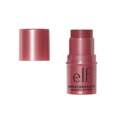 e.l.f. Monochromatic Multi Stick, Luxuriously Creamy & Blendable Color, For Eyes, Lips & Cheeks, Luminous Berry, 0.155 Oz (4.4g)