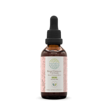 Blood Pressure Formula B60 Alcohol-Free Extract Tincture: Hawthorn Leaf, Motherwort Herb, Oatstraw Tops, Cayenne Pepper, Hibiscus Flower, Spirulina. Blood Pressure Blend 2 Fl Oz