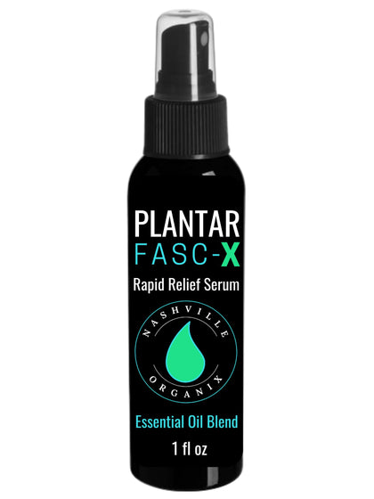 Dr. A's Plantar Fasc-X Essential Oil Blend | Natural Support for Foot, Fasciitis, Arch & Heel Spur Cream | Organic Coconut Oil & Therapeutic Grade Frankincense Wintergreen | Fast Acting Relief