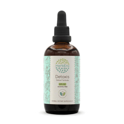 Detoxis B120 Alcohol-Free Extract Tincture: Burdock, Cilantro Leaf, Dandelion Leaf and Root, Turmeric, Oregon Grape, Cascara Sagrada Bark; Wildcrafted: Prickly Ash Bark. Detox Formula 4 Fl Oz