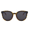 merry's round sunglasses for women vintage eyewear s8094 (leopard, 63)