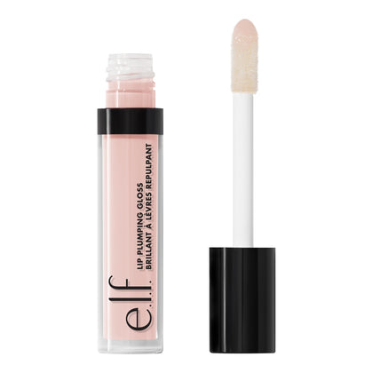 e.l.f. Lip Plumping Gloss, High-Shine Liquid Lip Color, Creates Fuller Lips & Plumper Pout, Moisturizing Formula, Pink Paloma, 0.09 Fl Oz