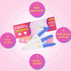 Skylety 3 Pieces Fake Positive Pregnancy Test Prank Positive Pregnancy Test Fake Early Result Pregnancy Test Always Turns Positive for Practical Joke