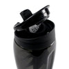 Trimr Shaker Bottle - Duo Boost 24 oz Protein Shaker Cup, Protein Mixer / Blender (Black)