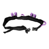 LAMBOX Gait Belt Transfer Belt with Multi Handles-Walking Assist Aid for Elderly, Seniors, Therapy (7 Purple Handles 60