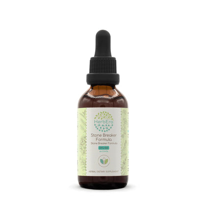 Stone Breaker Formula A60 Alcohol Extract Tincture: Stonebreaker Herb, Burdock Root, Horsetail Herb, Hydrangea Root, Uva Ursi Leaf, Dandelion Root. Stone Breaker Formula 2 Fl Oz