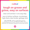 Method Antibacterial All-Purpose Cleaner Spray, Bamboo, Kills 99.9% of Household Germs, 28 Fl Oz