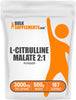 BulkSupplements.com L-Citrulline Malate 2:1 Powder - L Citrulline Malate Supplement, Citrulline Malate Powder - Unflavored & Gluten Free - 3g per Servings, 500g (1.1 lbs) (Pack of 1)