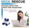 Women's Neck Massager for Pain Relief Deep Tissue, Occipital Release Tool, Trigger Point Massager, Neck Stretcher, Comfortably Relieves Neck Pain, Muscle Knots, Trigger Points, Tension Headache Relief