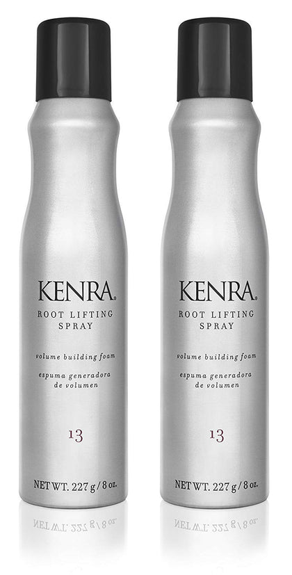 Kenra Root Lifting Spray 13 |Volumizing Foam |Medium Hold |Ultimate Lift & Lasting Style |Boosts Hair At The Root |Provides Flexible Fullness Without Weight or Stiffness |All Hair Types |8 oz (2-Pack)