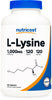 Nutricost L-Lysine 1000mg, 120 Tablets - Gluten Free, Non-GMO, and Vegetarian Friendly