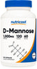 Nutricost D-Mannose 1000mg Per Serving, 120 Capsules - 500mg Per Capsule, Urinary Tract Health, Non-GMO and Gluten Free