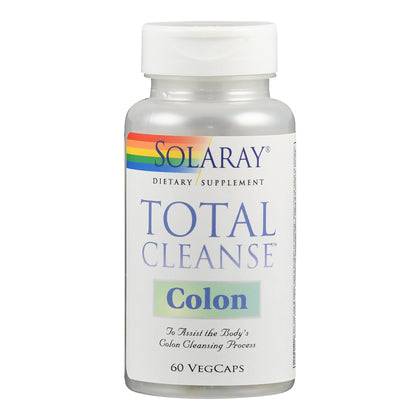 SOLARAY Total Cleanse Colon, Veg Cap (Btl-Plastic) | 60 Count