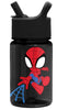 Simple Modern Marvel Spiderman Kids Water Bottle Plastic BPA-Free Tritan Cup with Leak Proof Straw Lid | Reusable and Durable for Toddlers, Boys | Summit Collection | 12oz, Spidey Kid