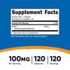 Nutricost DHEA 100mg, 120 Capsules - Gluten Free, Soy Free, Non-GMO, Supplement