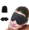 gdluckalways sleep mask adjustable 3d deep contoured sleeping mask ,light blocking blindfold eye mask ,soft eye cover for night sleep, nap,travel, plane, black (used - like new)