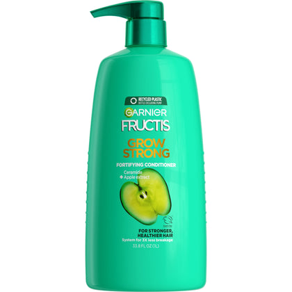 Garnier Fructis Grow Strong Conditioner, 33.8 Fl Oz, 1 Count (Packaging May Vary)