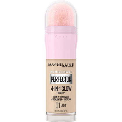 Maybelline New York Instant Age Rewind Instant Perfector 4-In-1 Glow Makeup, Light