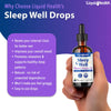 LIQUIDHEALTH Sleep Well 2 Oz Liquid Melatonin 5 mg, L-Theanine Supplement & Natural Sleep Aid, Fall Asleep Faster, Stay Asleep Longer, 100% Drug and Gelatin Free, Sugar Free, Non-GMO Sleep Spray Drops