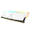 TEAMGROUP T-Force Delta RGB DDR4 16GB (2x8GB) 3200MHz (PC4-25600) CL16 Desktop Memory Module ram White - TF4D416G3200HC16CDC01