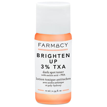 Farmacy 3% TXA Brightening Toner for Face - Powerful Dark Spot Corrector & Face Toner with Azelaic Acid & PHA, 10ml