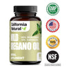 Wild Oregano Oil Vegetarian Soft Capsules - California Natural - Immune System & Digestive Support - Promote Gut Health & Healthy Digestion - 100% Vegetarian - 70% Carvacrol - Herbal 90 count