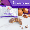 Atkins Pecan Caramel Clusters, Dessert Favorite, High in Fiber, Low Carb, 2g Sugar, 60 Count