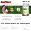 #1 Best All Natural Digestive Supplement for IBS Irritable Bowel Syndrome Stomach Bloating Gas Diarrhea Heartburn Acid Reflux Constipation Indigestion - RezVera 90 Capsules