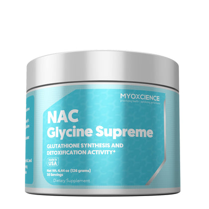 MYOXCIENCE NAC + Glycine Supreme N-Acetyl-L-Cysteine, Glycine and Taurine Combination,Powder