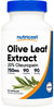 Nutricost Olive Leaf Extract (20% Oleuropein) 750 MG, 90 Capsules - Non-GMO, Gluten Free