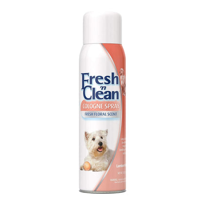 PetAg Fresh n Clean Cologne Spray - Fresh Floral Scent - 12 oz - Controls Odor & Keeps Dogs Smelling Fresh