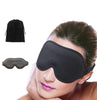 gdluckalways sleep mask adjustable 3d deep contoured sleeping mask ,light blocking blindfold eye mask ,soft eye cover for night sleep, nap,travel, plane, black (used - like new)