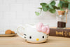 Silver Buffalo Sanrio Hello Kitty Pink Bow Ceramic 3D Sculpted Mug, 20 Ounces