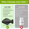 Iron Fish, 2 Pack Iron Fish for Iron Deficiency, A Natural Source of Iron, Safe Cooking Tool to Add Iron to Food and Water, Reduces Risk of Iron Deficiency, Ideal Iron Supplement for Anemia & Vegans