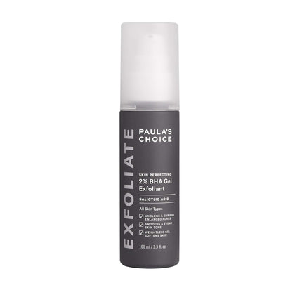 Paula's Choice-SKIN PERFECTING 2% BHA Gel Salicylic Acid Exfoliant, 3.3 Ounce Bottle