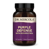 Dr. Mercola Purple Defense, 90 Servings (90 Capsules), with Resveratrol, Dietary Supplement, Supports Brain & Cognitive Function, Non-GMO