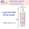 e70 Rosacea Solve Moisturizing Face Wash - Gentle Rosacea Cleanser for Dry & Itchy Skin - Sensitive Skin Care With Beneficial Ingredients, Cucumber, Wheat, Fruit Extracts & Vitamin B5