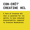 BEYOND RAW Chemistry Labs Creatine HCl Powder | Improves Muscle Performance | 60 Servings