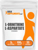 BulkSupplements.com L-Ornithine L-Aspartate Powder - Ornithine Supplement, Ornithine Powder - Amino Acid Supplement, Gluten Free, 3g per Serving, 100g (3.5 oz) (Pack of 1)