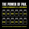 Universal Nutrition Animal Pak Powder, Orange, 22 Servings (388 Grams) by Universal Nutrition