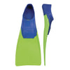 FINIS Long Floating Fins , Blue/Lime Green, XXXS (Jr. 8-11) (1.05.037.01)