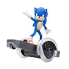 Sonic the Hedgehog Sonic 2 Movie - Sonic Speed RC Vehicle, Blue/ Grey