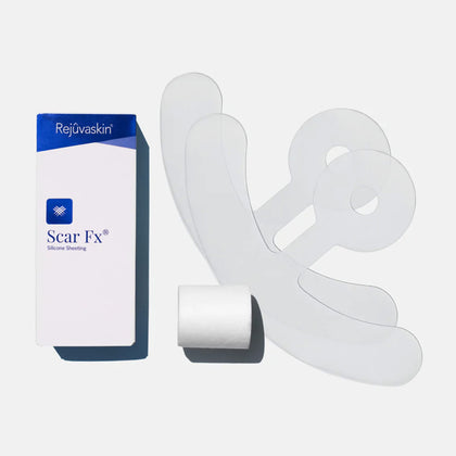 Rejuvaskin Scar Fx Silicone Sheeting - Breast Anchor Pair- 100% Healthcare Grade - Physician Recommended