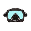 Oceanways SuperView-HD Mask - Black Silicone